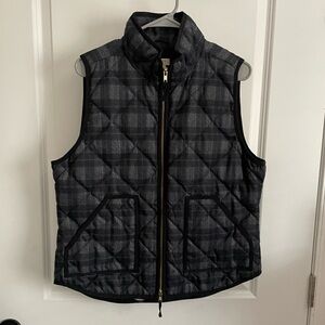 J. Crew Plaid Vest